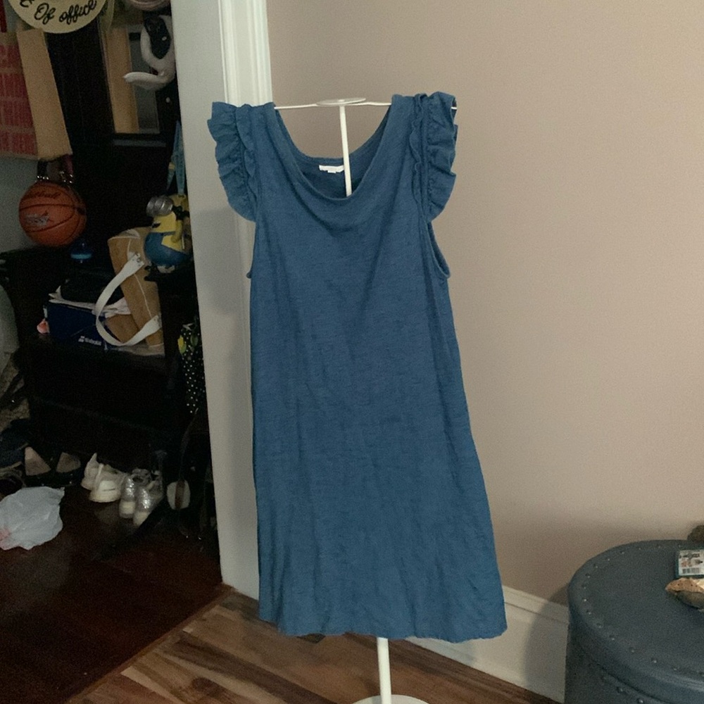 a loves‎ a ruffle sleeve dress. Worn a bunch, still good shape